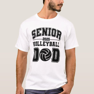 T-shirt Senior 2025 Volleyball Papa