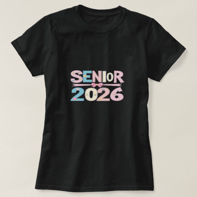 T-shirt Senior 2026 (Design devant)