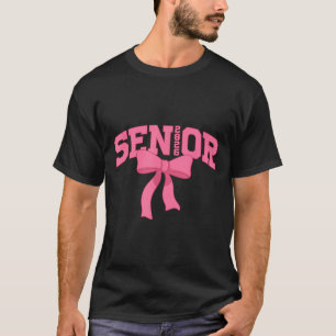 T-shirt Senior 2026 Graduation Coquette Cl De 2026 Retour 