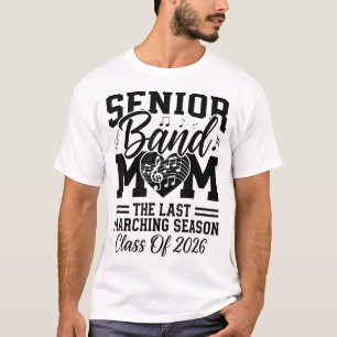 T-shirt Senior Band Mom 2026 La Dernière saison de Marchin