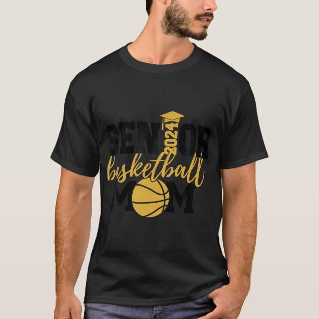 T-shirt Senior Basketball Maman 2024 Chemise (Devant)