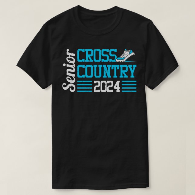 T-shirt Senior Cross Country 2024 XC Runner (Design devant)