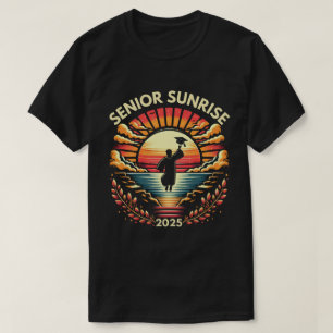 T-shirt Senior Sunrise 2025 Graduation Day Celebration Tee