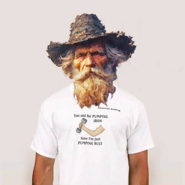 T-shirt Senior Trop Âgé Pour Faire Du Musculation (Créateur téléchargé)
