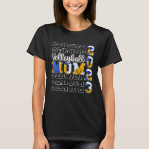 T-shirt Senior Volleyball Maman 2023 Sport Lover Fier Mama