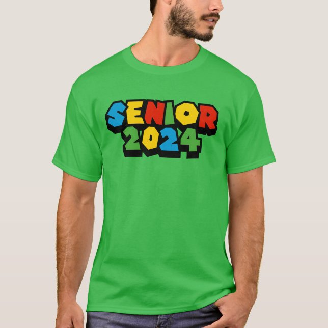 T-shirt Seniors 2024 friends (Devant)