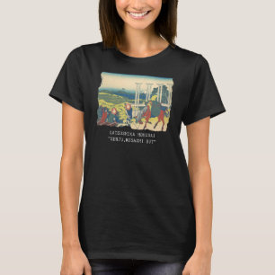 T-shirt Senju, Musashi Mais Hokusai Vintage rétro japonais