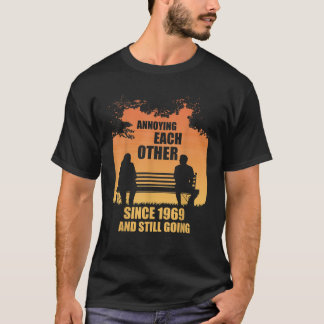 T-shirt S'Ennuyer Depuis 1969 Et Rester Au Soleil