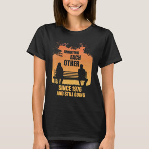 T-shirt S'Ennuyer Depuis 1976 Et Rester Au Soleil