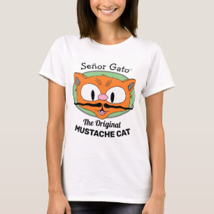 T-shirt Señor Gato™ le chat à moustache original