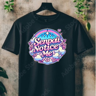 T-shirt Senpai me remarque