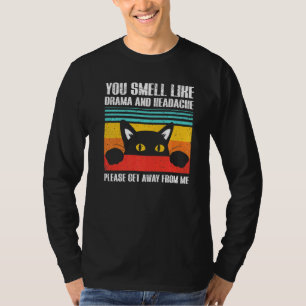 T-shirt Sens Comme Drame Et Casque Ca Sarcastique