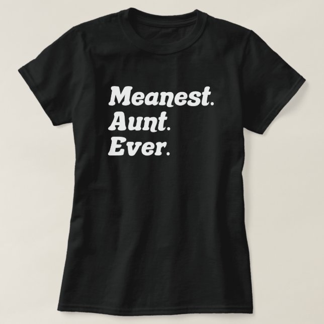 T-shirt Sens Tante Jour Cool Anniversaire Tante Amusante T (Design devant)