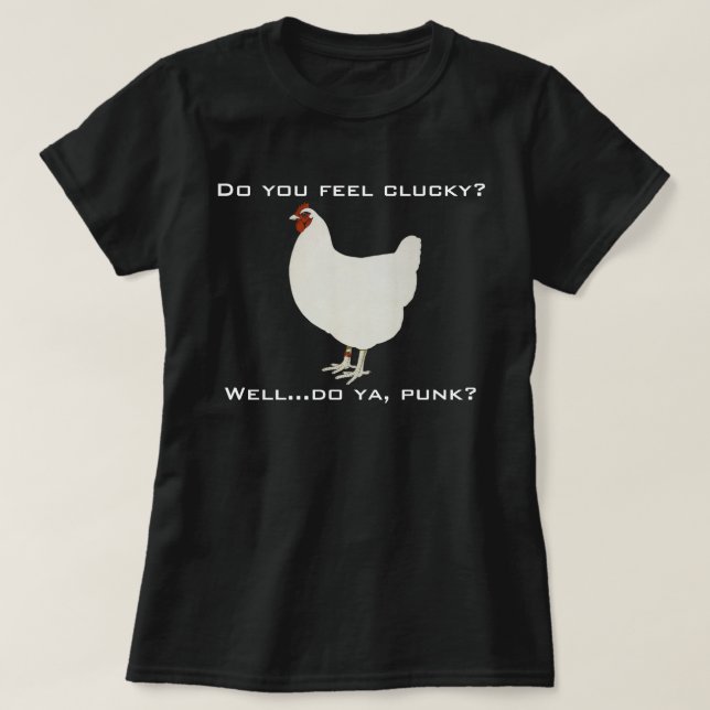 T-shirt Sensation Clucky (Design devant)