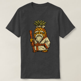 T-shirt Sensei Ananas — Maître Sage Fruit Drôle Vintage