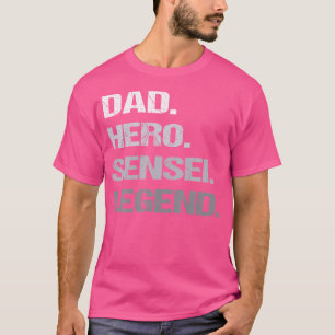 T-shirt Sensei Papa Karate Judo