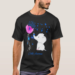 T-shirt Sensibilisation à la colite des éléphants Colitis 