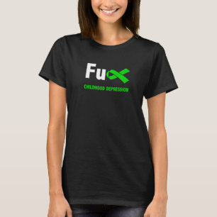 T-shirt Sensibilisation à la dépression infantile Dépressi