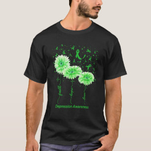 T-shirt Sensibilisation à la dépression La santé mentale c