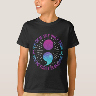 T-shirt Sensibilisation à la dépression Prévention du suic