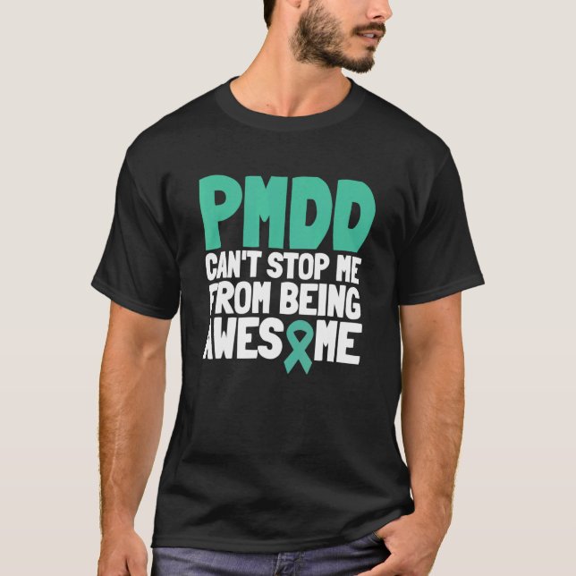 T-shirt Sensibilisation À La Dmdd - Syndrome Prémenstruel  (Devant)