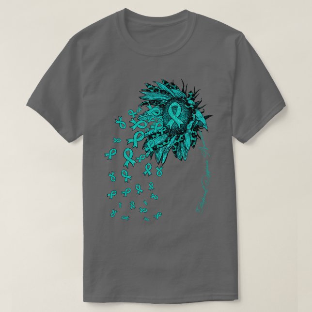 T-shirt Sensibilisation à la dysphasie ectodermique ruban  (Design devant)