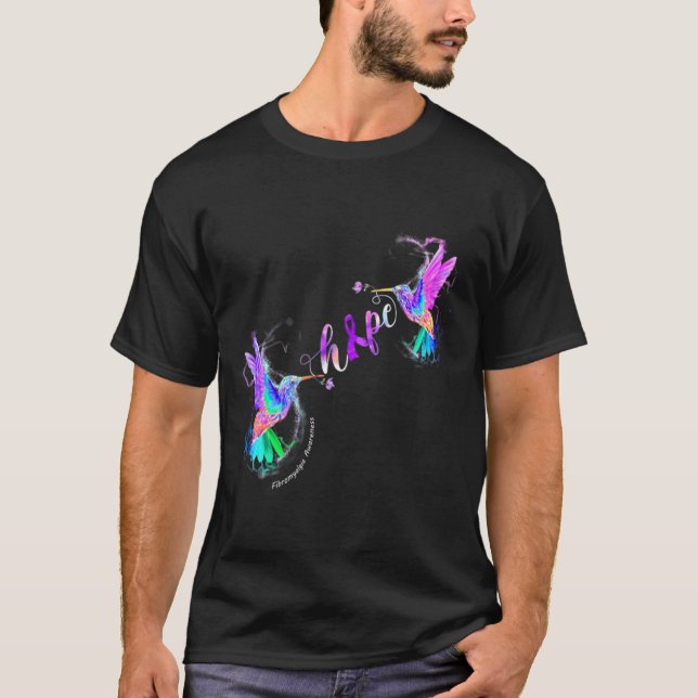 T-shirt Sensibilisation à la fibromyalgie Espoir de préven (Devant)