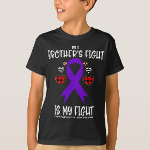 T-shirt Sensibilisation à la fibromyalgie Le combat de mon