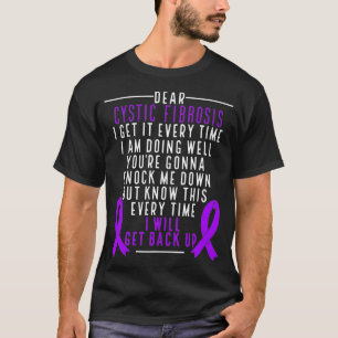 T-shirt Sensibilisation à la fibrose kystique Je me relève