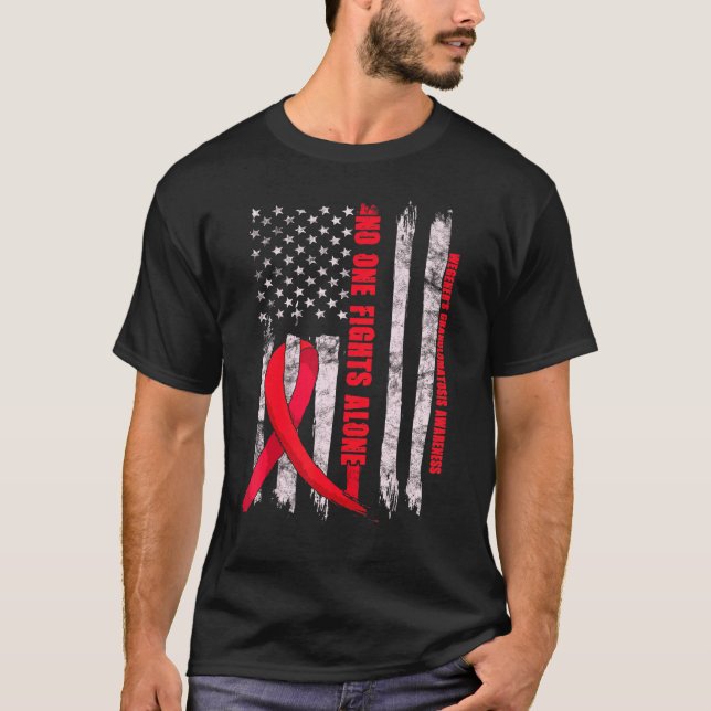 T-shirt Sensibilisation à la granulomatose de Wegener Gran (Devant)