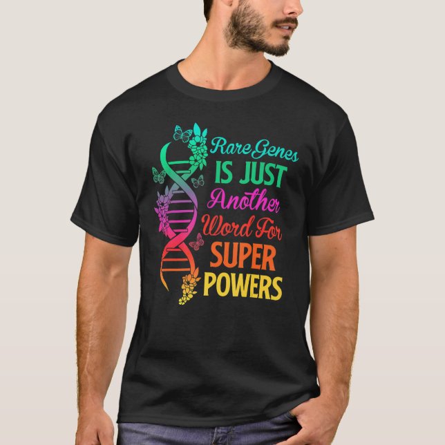 T-shirt Sensibilisation à la Journée des maladies rares Ze (Devant)
