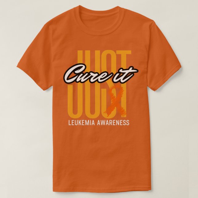 T-shirt Sensibilisation à la leucémie (Design devant)