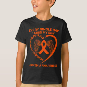 T-shirt Sensibilisation À La Leucémie Cardiaque En Mémoire