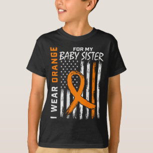 T-shirt Sensibilisation à la leucémie du ruban