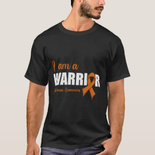 T-shirt Sensibilisation à la leucémie Je suis un guerrier