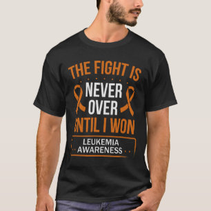 T-shirt Sensibilisation à la leucémie Pas sur le cancer du