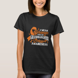 T-shirt Sensibilisation À La Leucémie Pour Une Grand-Mère