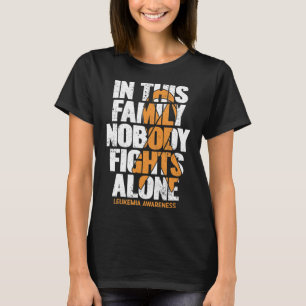 T-shirt Sensibilisation à la leucémie Soutien familial Leu