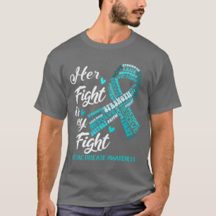 T-shirt Sensibilisation à la maladie coeliaque Son combat