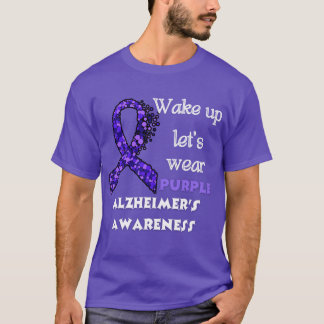 T-shirt Sensibilisation à la maladie d'Alzheimer