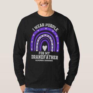 T-shirt Sensibilisation à la maladie d'Alzheimer Je porte