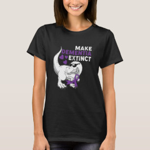 T-shirt Sensibilisation à la maladie d'Alzheimer Rendre la