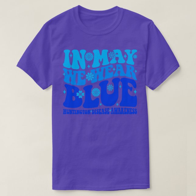 T-shirt Sensibilisation à la maladie de Huntinton 2 (Design devant)