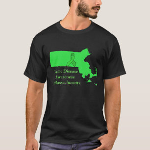 T-shirt Sensibilisation à la maladie de Lyme au Massachuse