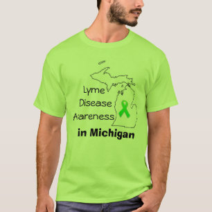 T-shirt Sensibilisation à la maladie de Lyme dans le Michi