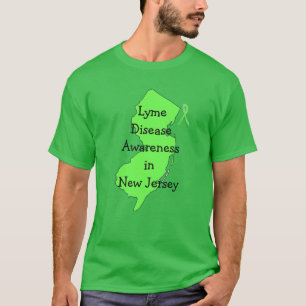 T-shirt Sensibilisation à la maladie de Lyme dans le New J
