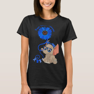 T-shirt Sensibilisation à la maladie de Pompe éléphante Ve
