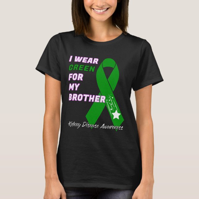 T-shirt Sensibilisation à la maladie Dialyse Transplanter  (Devant)