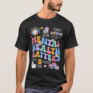 T-shirt Sensibilisation à la maladie mentale et à la santé