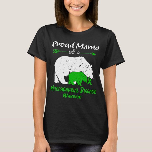 T-shirt Sensibilisation à la maladie mitochondriale de la  (Devant)